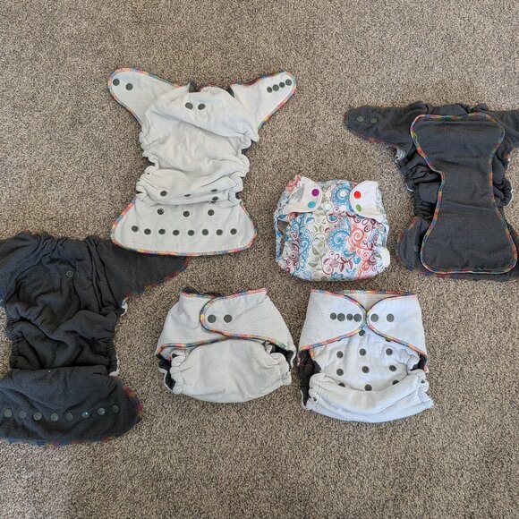 BumGenius Other - Workhorse Style Fitted Diapers +1 Cover